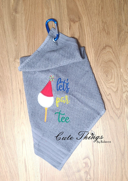 Let's Par Tee Applique