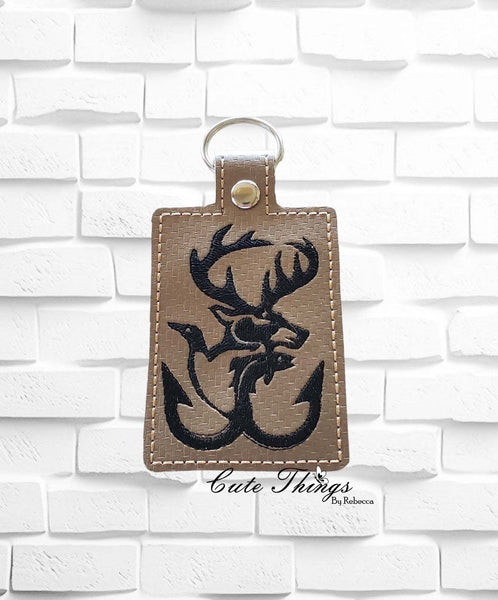 Elk Duck Fish Snap Tab – Cute Things By Rebecca Embroidery