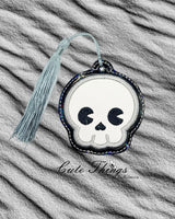 Applique Skull Bookmark/Ornament