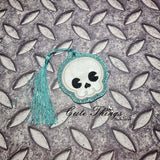 Applique Skull Bookmark/Ornament