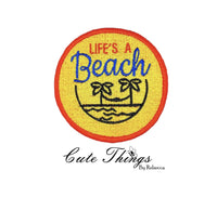 Life's A Beach Patch