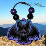 Bat Applique Bookmark/Ornament