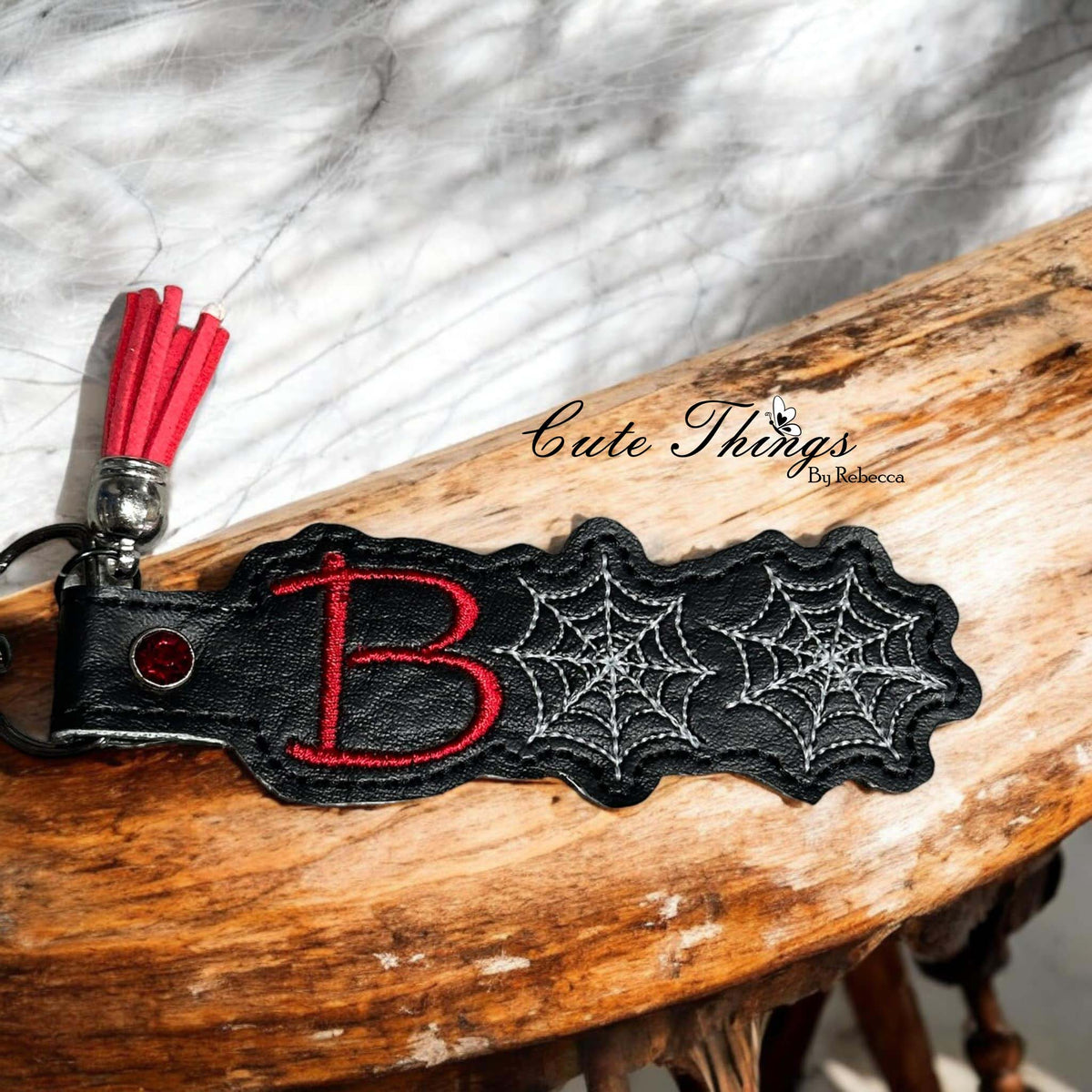 Boo Webs Snap Tab – Cute Things By Rebecca Embroidery