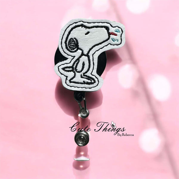 Snoopy Sticking Out Tongue Mini/Feltie