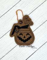 Halloween Coffee Bookmark/Ornament