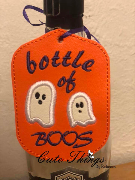 Bottle of Boos Bottle Tag