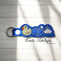 Duck Wedding Ship Snap Tab