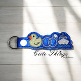 Duck Wedding Ship Snap Tab
