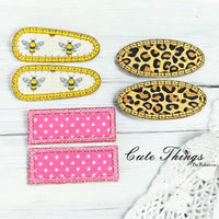Applique Basic Shapes Snap Clip Cover
