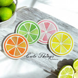 Citrus Slice Coaster ITH