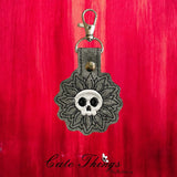 Skull Head Flower ITH
