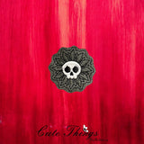 Skull Head Flower ITH