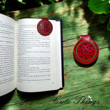 Watermelon Slice Applique Magnet Bookmark