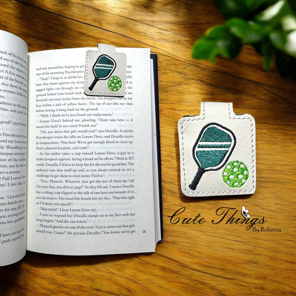 Pickleball Magnet Bookmark