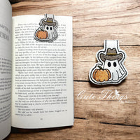 Cowboy Ghost Magnet Bookmark