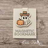 Cowboy Ghost Magnet Bookmark