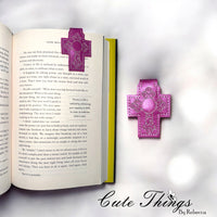 Swirl Cross Magnet Bookmark