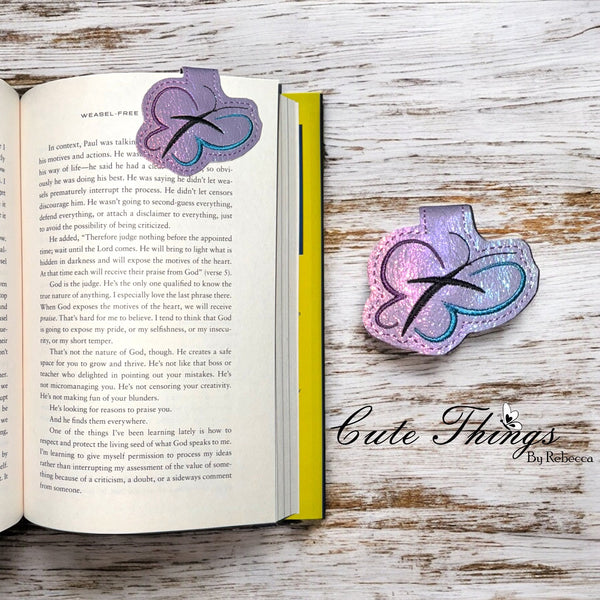 New Life Butterfly Magnet Bookmark