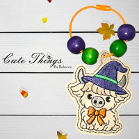 Cute Witch Cow ITH