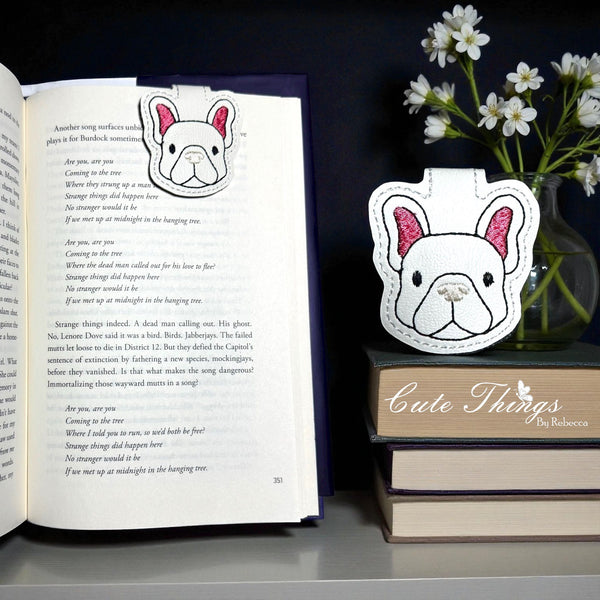French Dog Magnet Bookmark