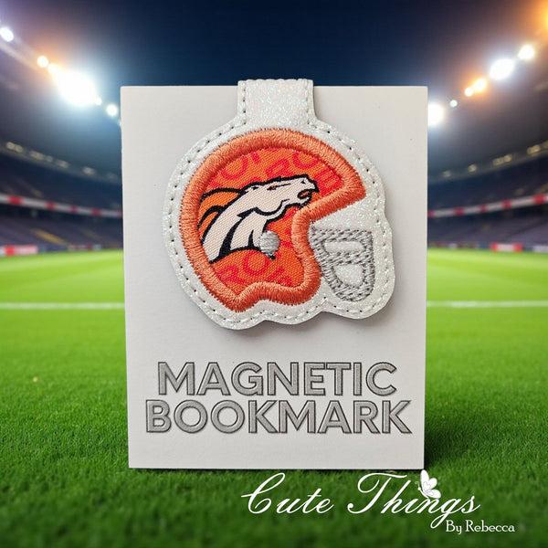 Helmet Applique Magnet Bookmark