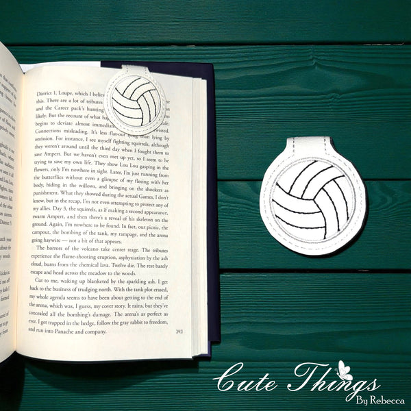 Volleyball Magnet Bookmark