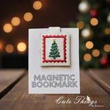 Christmas Tree Stamp Magnet Bookmark