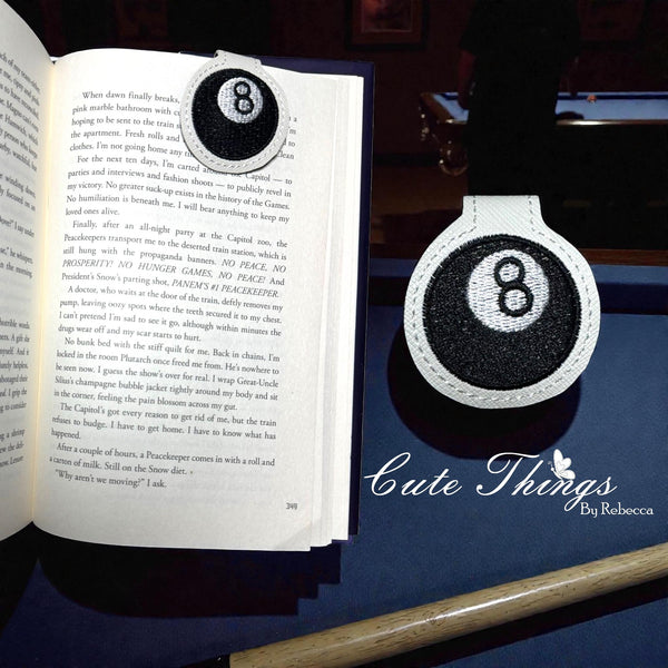 8 Ball Magnet Bookmark