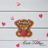 Cute Cow With Heart ITH