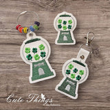 Bubblegum Machine Clovers ITH