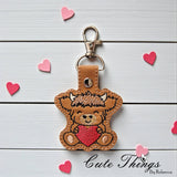 Cute Cow With Heart ITH