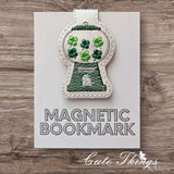 Bubblegum Machine Clovers Magnet Bookmark