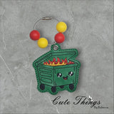 Cute Dumpster Fire ITH