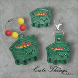 Cute Dumpster Fire ITH