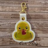 Applique Duck With Heart ITH