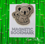 Mom and Baby Koala Magnet Bookmark