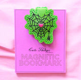 Spiderweb Heart Magnet Bookmark