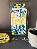 Every Day Is A Fresh Start Mini Quilt