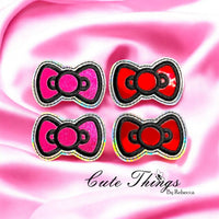 HK Bow Applique Snap Clip Cover