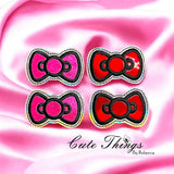 HK Bow Applique Snap Clip Cover
