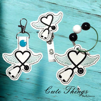 Stethoscope With Wings ITH