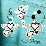 Stethoscope With Wings ITH