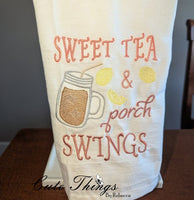 Sweet Tea And Porch Swings
