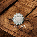 Mandala Flower Hair Cover