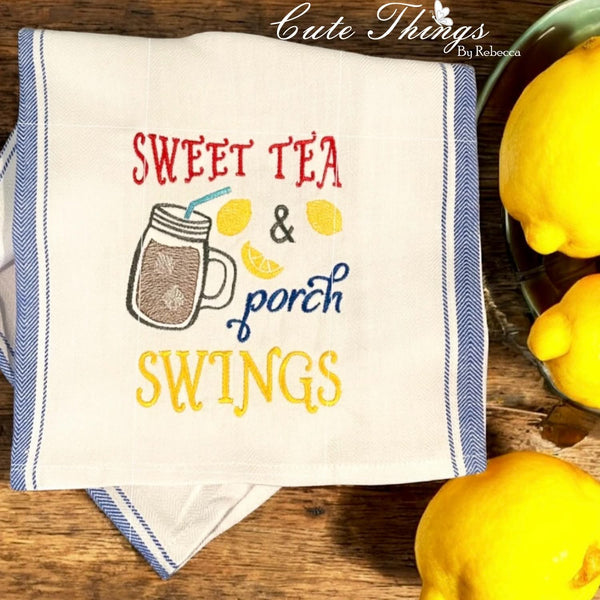 Sweet Tea And Porch Swings