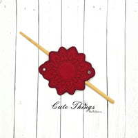 Mandala Flower Hair Cover