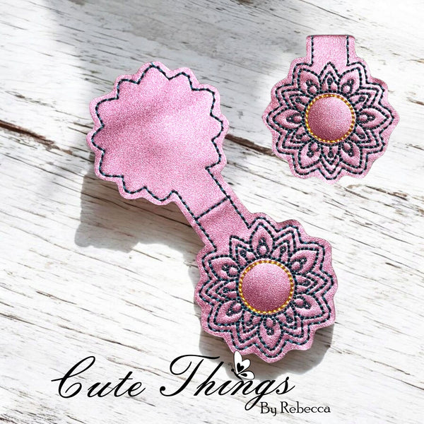 Mandala Flower Magnet Book Mark