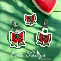 Watermelon Bow ITH