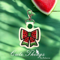 Watermelon Bow ITH
