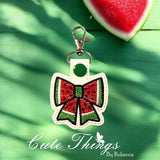 Watermelon Bow ITH